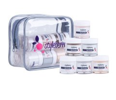 Styleberry Acrylic Nail Polish Powder Dip Set - Nude