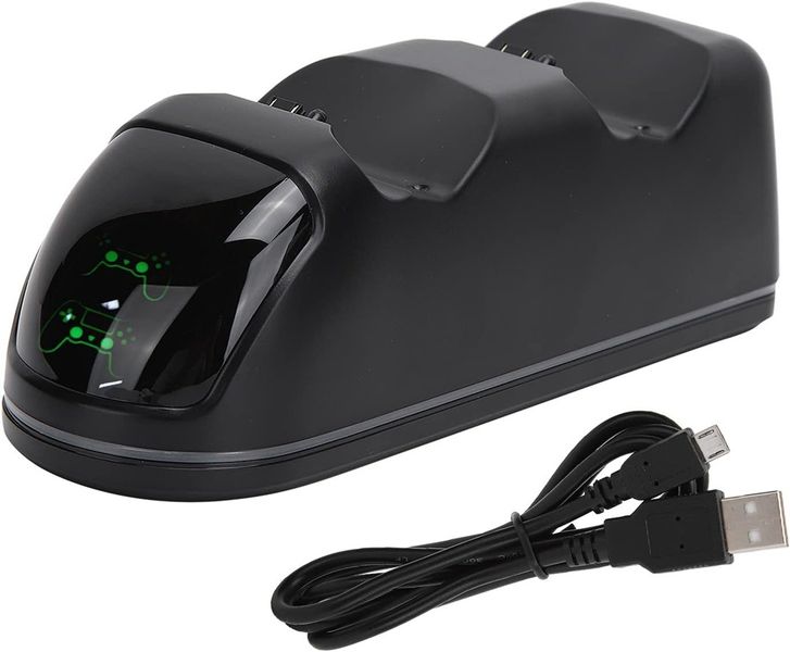 PS4 Controller Charger Dual USB Fast Charging Dock Station Game TP4-1781