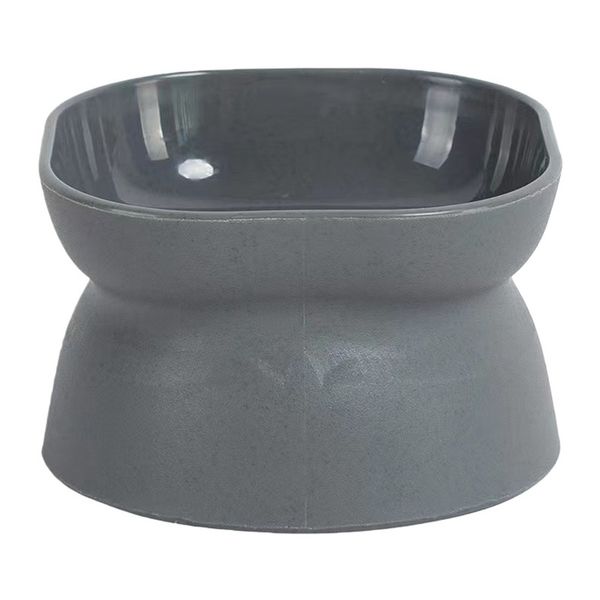 Elevated Anti Vomit Cat Dog Food Bowl Whisker Stress Free Feeder