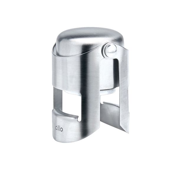 Cilio Champagne Stopper - Satin