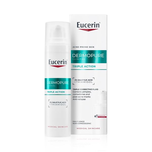 Eucerin DERMOPURE CLINICAL Triple Action Correcting Fluid, 40ml
