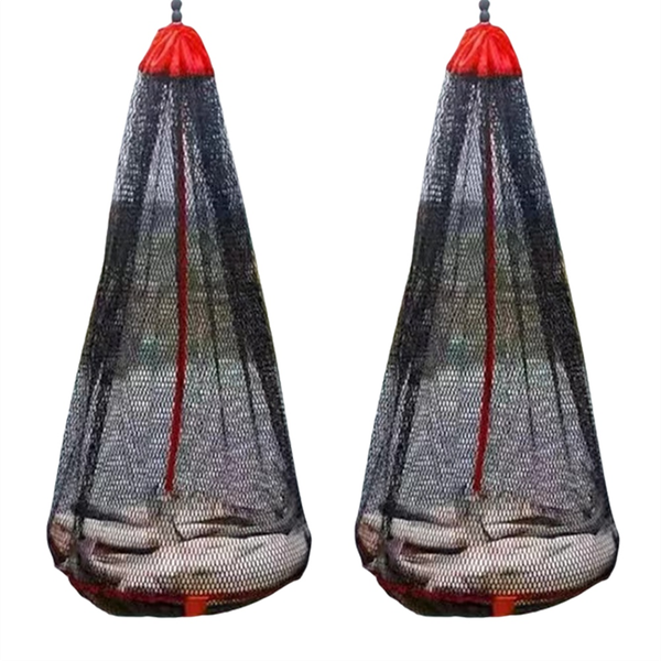 Foldable Fishing Net Bag Thickened Fish Net 3 Meters Long