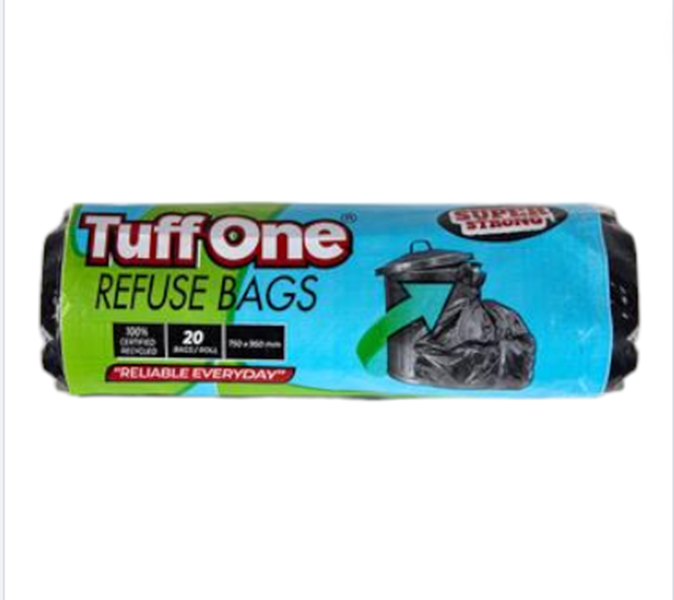Refuse Black Bag 750x950mm - Pack of 20