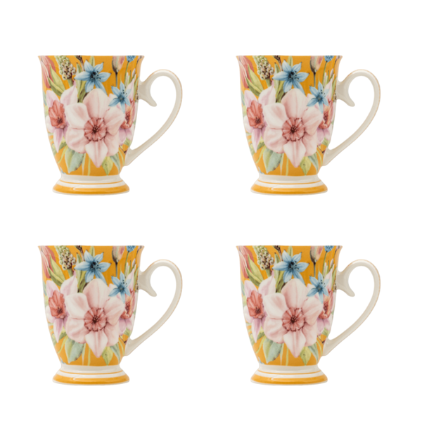 JENNA CLIFFORD - Jenna's Garden Mug Set of 4