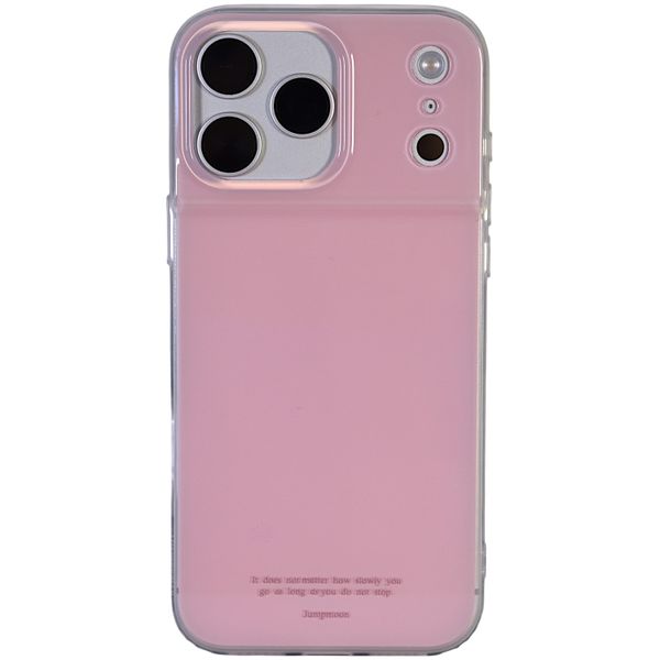 Glass Pink Gradient Clear Phone Case - Compatible With IPhone
