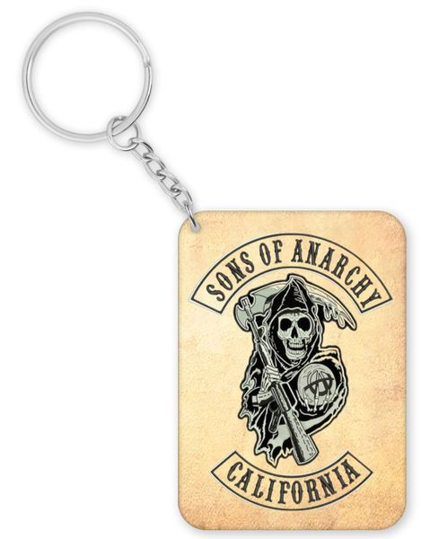 Sons Of Anarchy California Birthday Christmas Gift Keyring