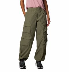 Columbia Women's Elevated View Parachute Pants Stone Green