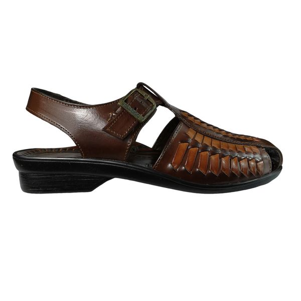 Rodrigo Taupe Multi Leather Sandal