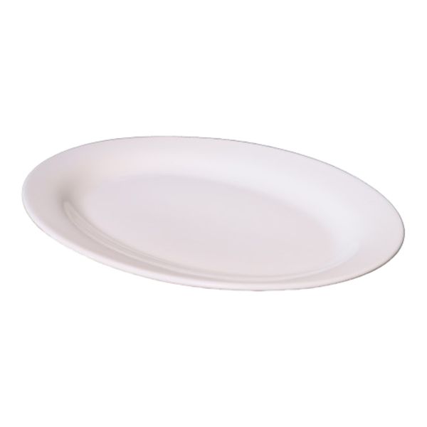 Platter 39 x 29cm Oval Porcelain