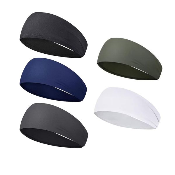 Mens Running Headband,5Pack,Mens Sweatband Sports Headband for Running