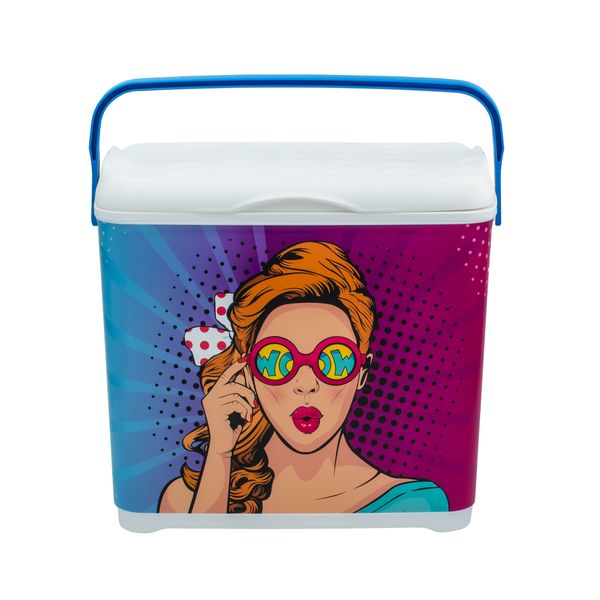 Leisure Quip Cooler Box WOW Design IML - 10Litre /16 Cans