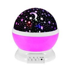 Rotating Night Light Pink