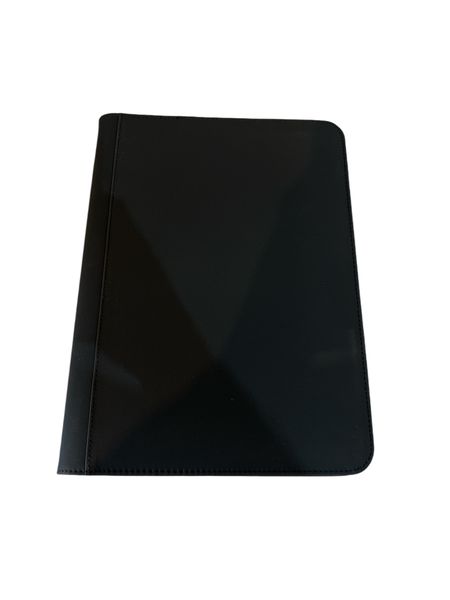 9 Pocket Side Loading Zip Card Binder - Black