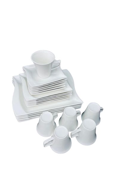 Modern Dinner Plates 24 Pieces