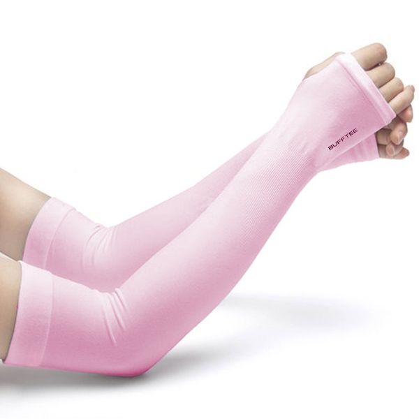 BUFFTEE Arm Sleeves - Compression Sleeves - Cool &amp; Warm Sleeves - Black