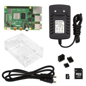 Raspberry Pi 4 Model B 4GB Kit with 64GB Micro SD card