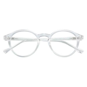 Crystal Retro Blue Light Blocking Glasses