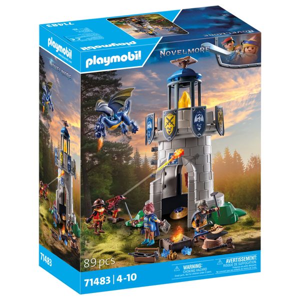 Playmobil Novelmore - Knight's Tower with Blacksmith and Dragon - 89 Piece