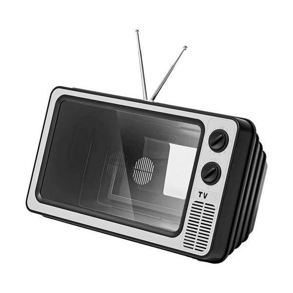 12-inch 3D HD retro creative TV mobile phone magnifying glass