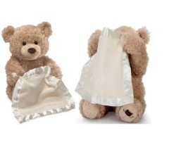 Iconix Plush Talking Peek-A-Boo Teddy Bear
