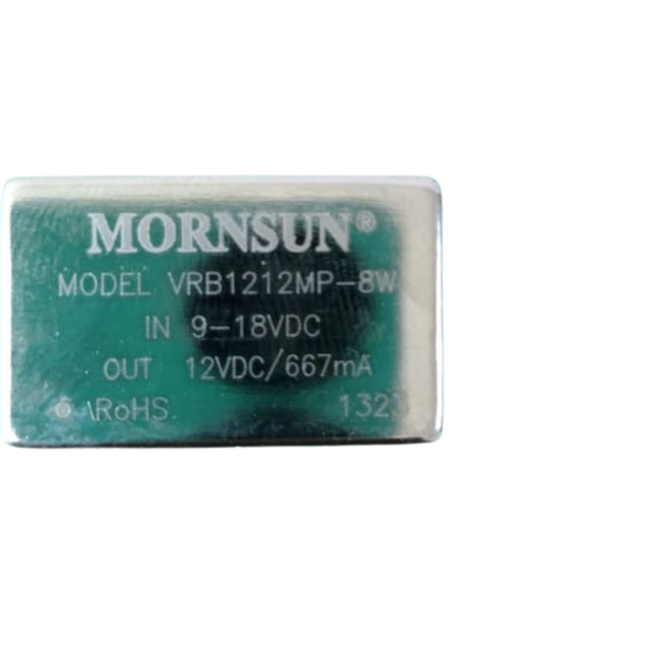 VRB1212MP-8W: 8W DC/DC Converter, 12V In, 12V/667mA Out, Single Output