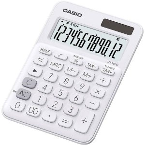 Casio MS-20UC Desktop Calculator - White