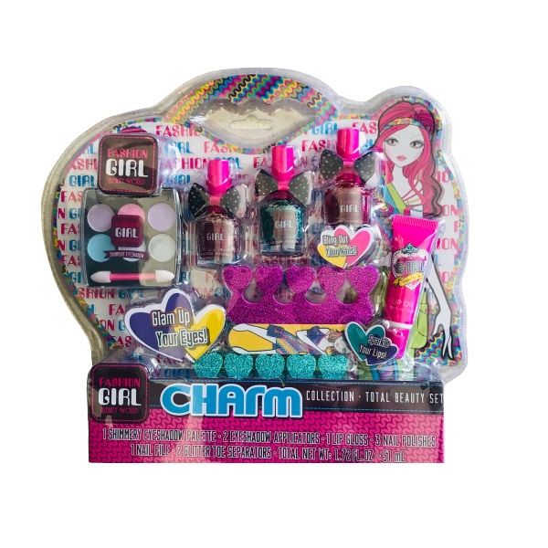 Fashion Girl - Beauty Set with Eye Shadow &amp; Nail Polish