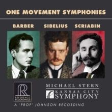 Barber/Sibelius/Scriabin: One Movement Symphonies (CD / Album)