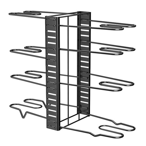 Multi-layer Adjustable Pot Rack For Household Kitchen Countertops