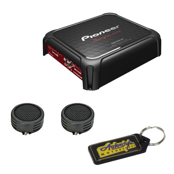 Pioneer GM-DC874 Champion Series 4-Channel Bridgeable Amplifier