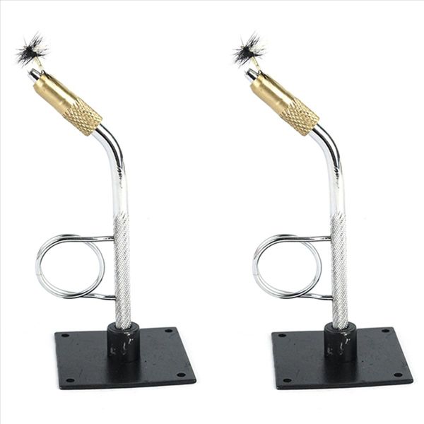 Portable Fly Tying Vise with Base Rotary C-Clamp Fish Tackle Kit