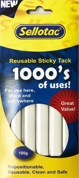 Sellotac Sticky Tack - 100g
