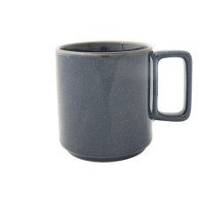 OMADA Flat Stackable Blue Mug