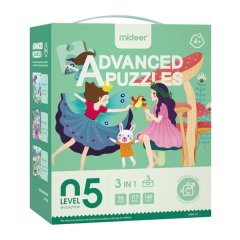 Mideer Level 5 3-in-1 Progressive Puzzle: Dream World