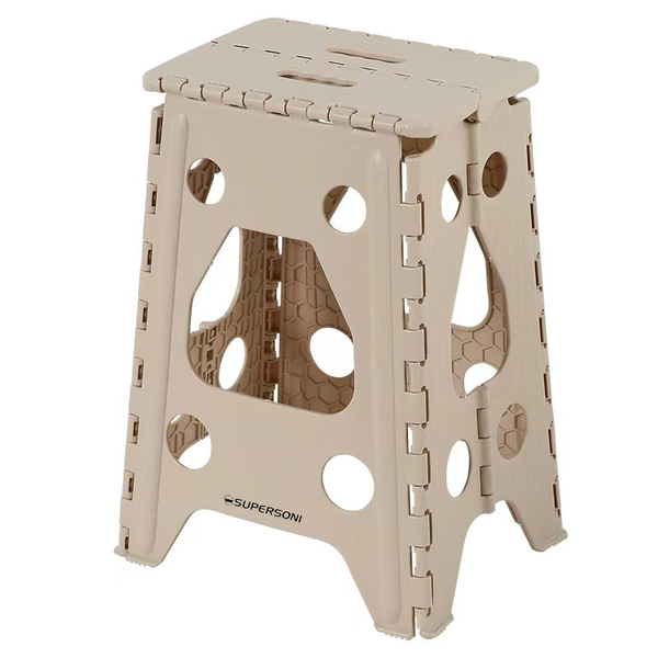 Supersonic 18 inch Tall Folding Step Stool for Adult Duty Folding Step