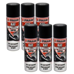 Spanjaard Rat Repellant Aerosol Spray 200ml Qty:6