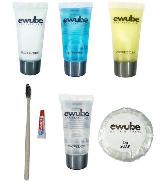 Ewube Luxury Hotel Guesthouse BnB Lodge Basic Amenities Kit