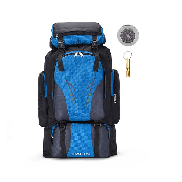 70L Hiking Daypack Rucking Backpack Camping Waterproof Travel Bag