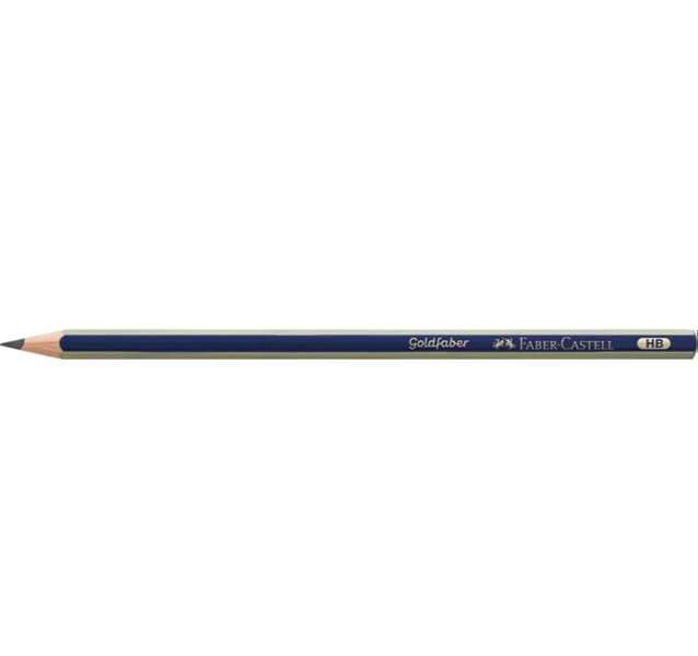 Faber-Castell - Gold Faber Graphite Pencil x5