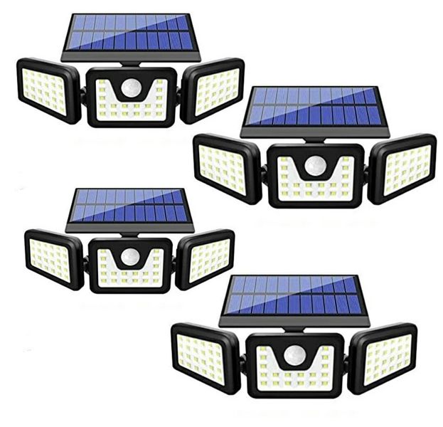 Split Solar Wall Lamp x 4