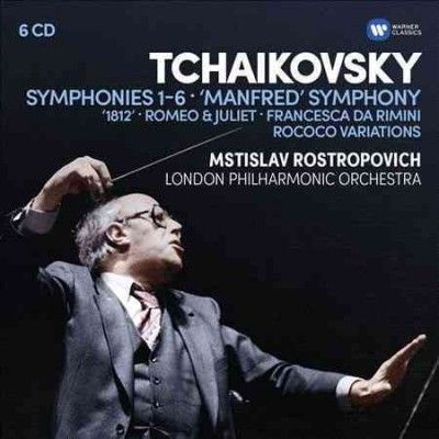 Mstisl Rostropovich - Tchaikovsky: Syms 1 - 6 Manfred Sym Fran (CD)