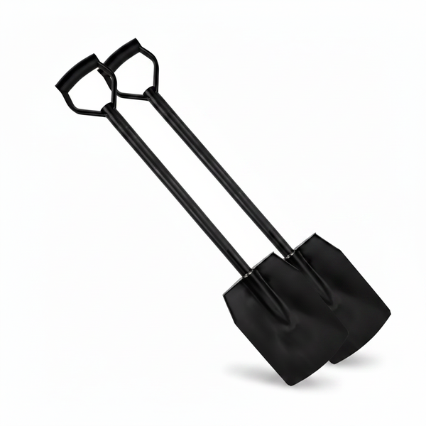 Macki Forge 2-in-1 Gardening and Construction Digging Shovel - 2 Pack