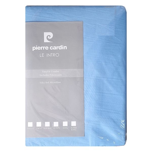 Pierre Cardin Easyfit Sheet Set - Fitted Sheet with Skirt and Pillowcases