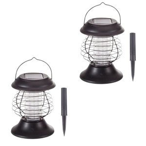 VASTRAP Solar Powered Insect Killer Lamp Bundle - Zap Bugs on Contact