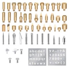 Tool DIY 53 Pieces Replacement Soldering Iron Tips for Woodworking Projects