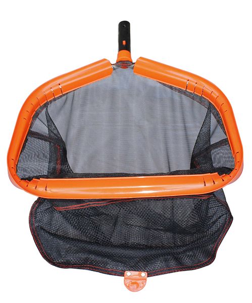 Pro High Quality Net Leaf Rake with V-Clip &amp; Aluminium Handle