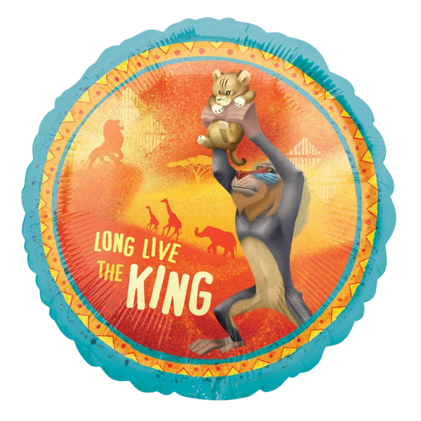 Foil Balloon Lion King 18 inch