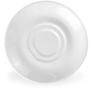 Continental China Blanco F500 Double-Welled Saucer, 15cm, Pack of 24