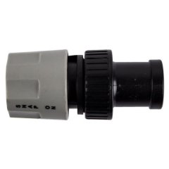 Coupling Full Flow &amp; Snap-On 20mm - 2 Pack