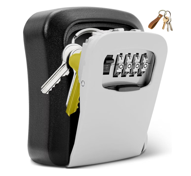 Combination Key Box, Aluminium Alloy Construction, Weatherproof